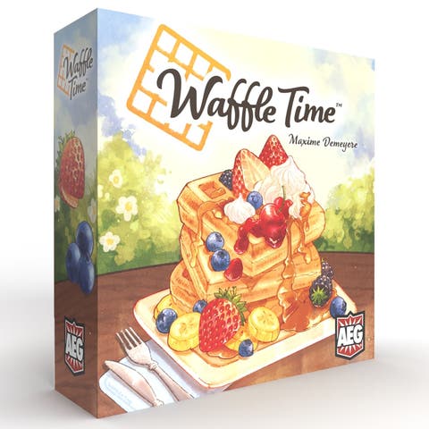 Waffle Time Tile Placement Game, Pattern Building