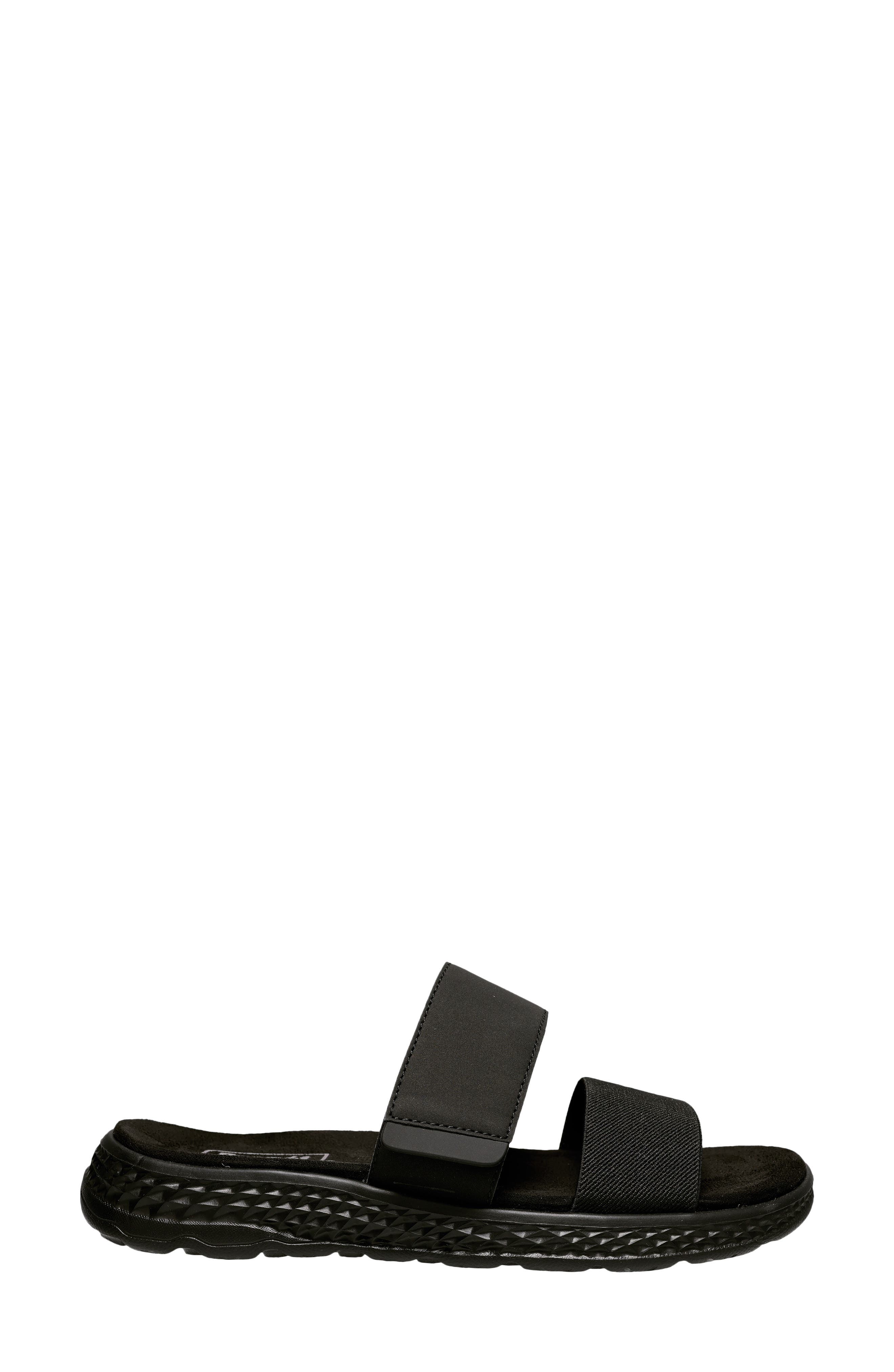 Propét TravelActive Allegra Slide Sandal, Alternate, color, Black