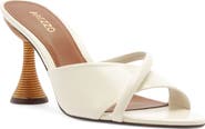 Arezzo Luca High Pointed Toe Slide Sandal