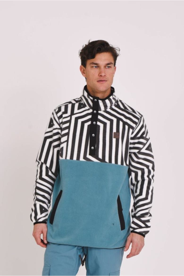 Fall Line Fleece Teal - Men's, Alternate, color, TEAL