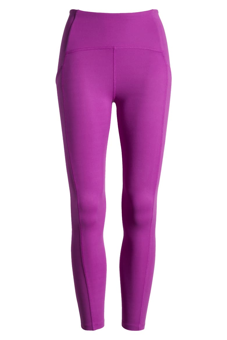 Powerbeyond Strive High Waist Pocket Leggings, Alternate, color, VIOLET BERRY