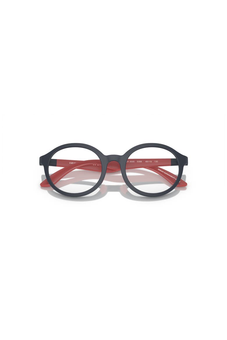 46mm Round optical glasses, Alternate, color, Blue
