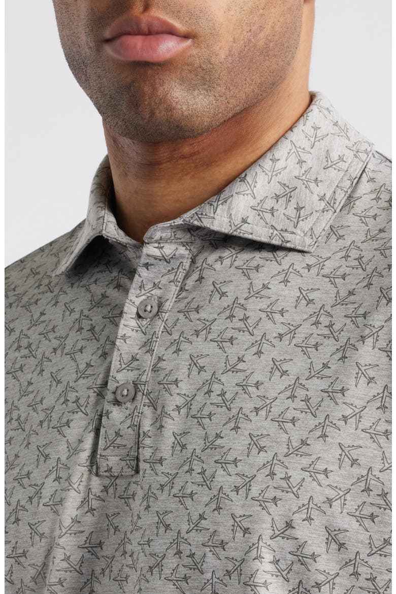 XC4® + Cool Degree™ Performance Golf Polo, Alternate, color, AIRPLANE/ LIGHT GRAY