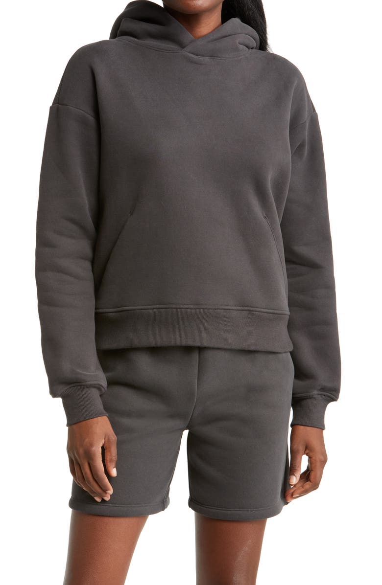 Zella Cara Ultracozy Cotton Blend Fleece Hoodie, Main, color, 