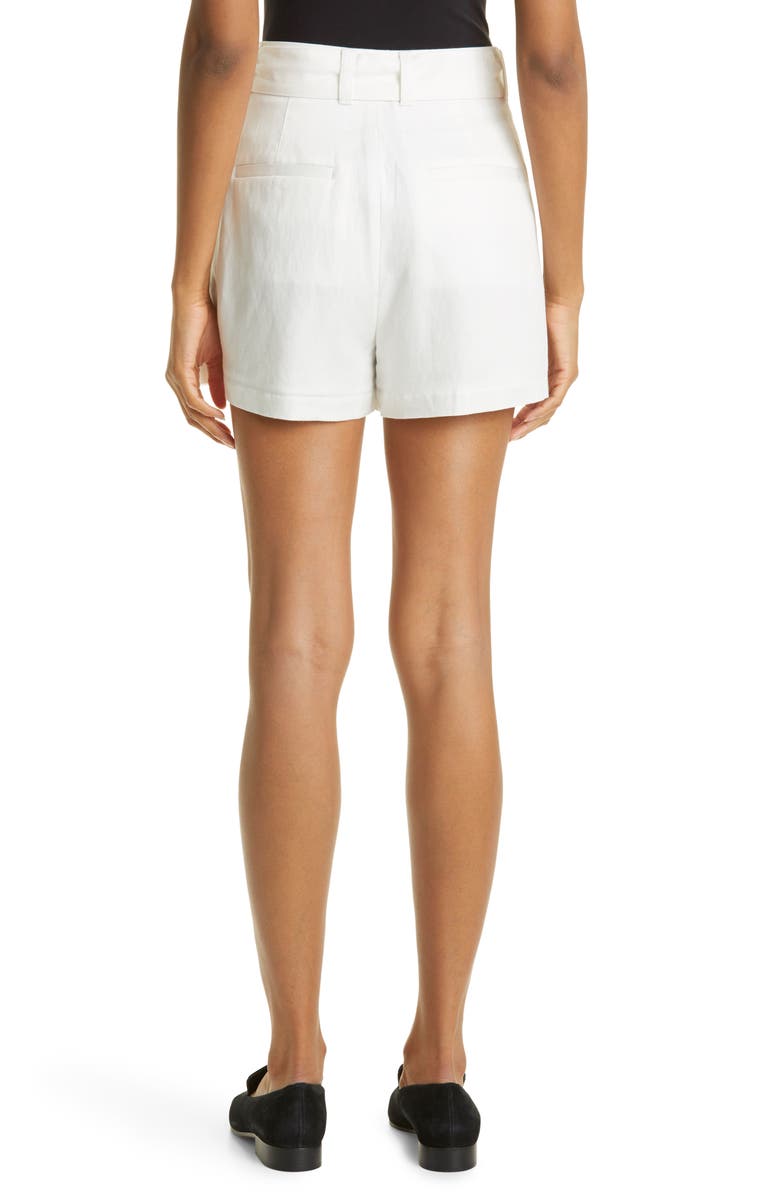 Club Monaco Belted Shorts, Alternate, color,