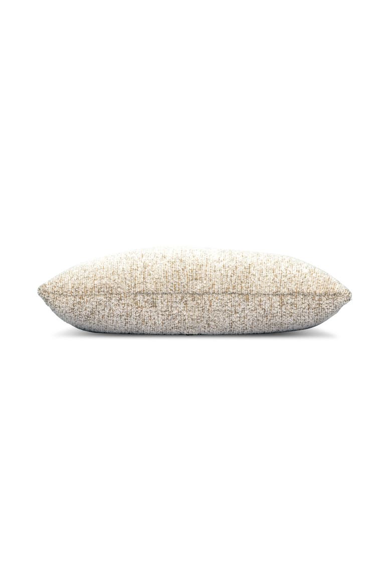 Comfort Honey Luxe Chenille Indoor & Outdoor Woven Accent Pillow, Alternate, color, Honey