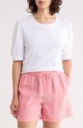 Tommy Bahama Ashby Isles Puff Sleeve Cotton Top