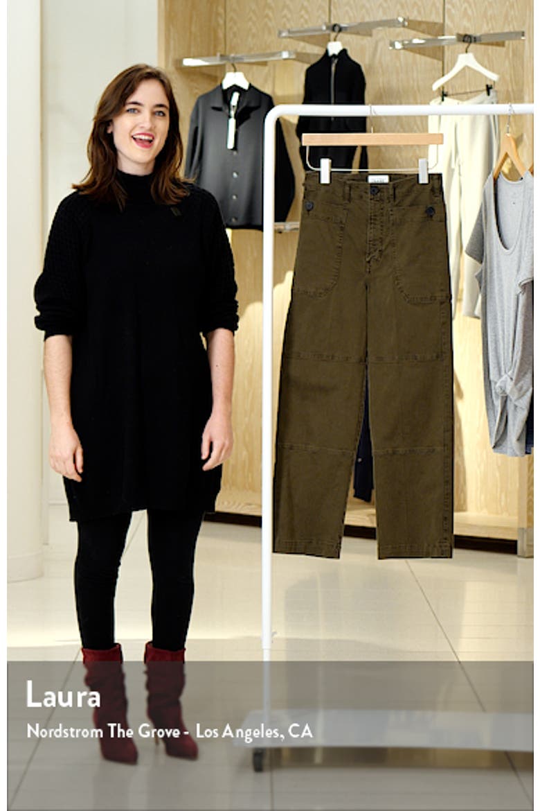 Stretch Cotton Utility Pants video