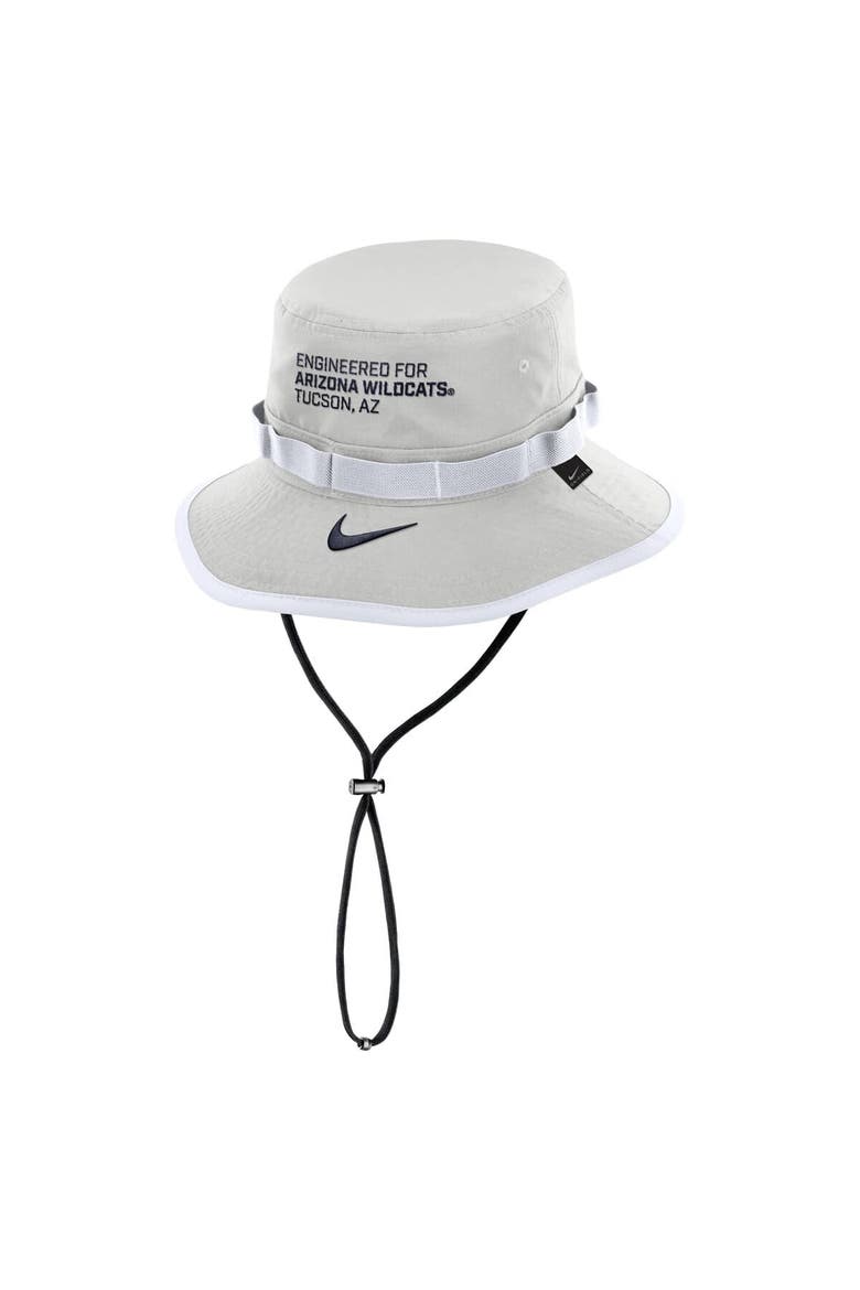 Men's Nike Gray Arizona Wildcats 2025 Sideline Apex Boonie Bucket Hat, Alternate, color, Gray