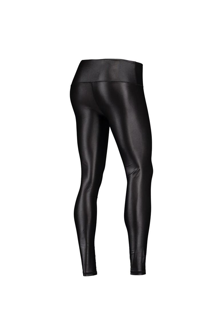 Women's ZooZatz Black Nebraska Huskers Shine Liquid Leggings, Alternate, color, Black