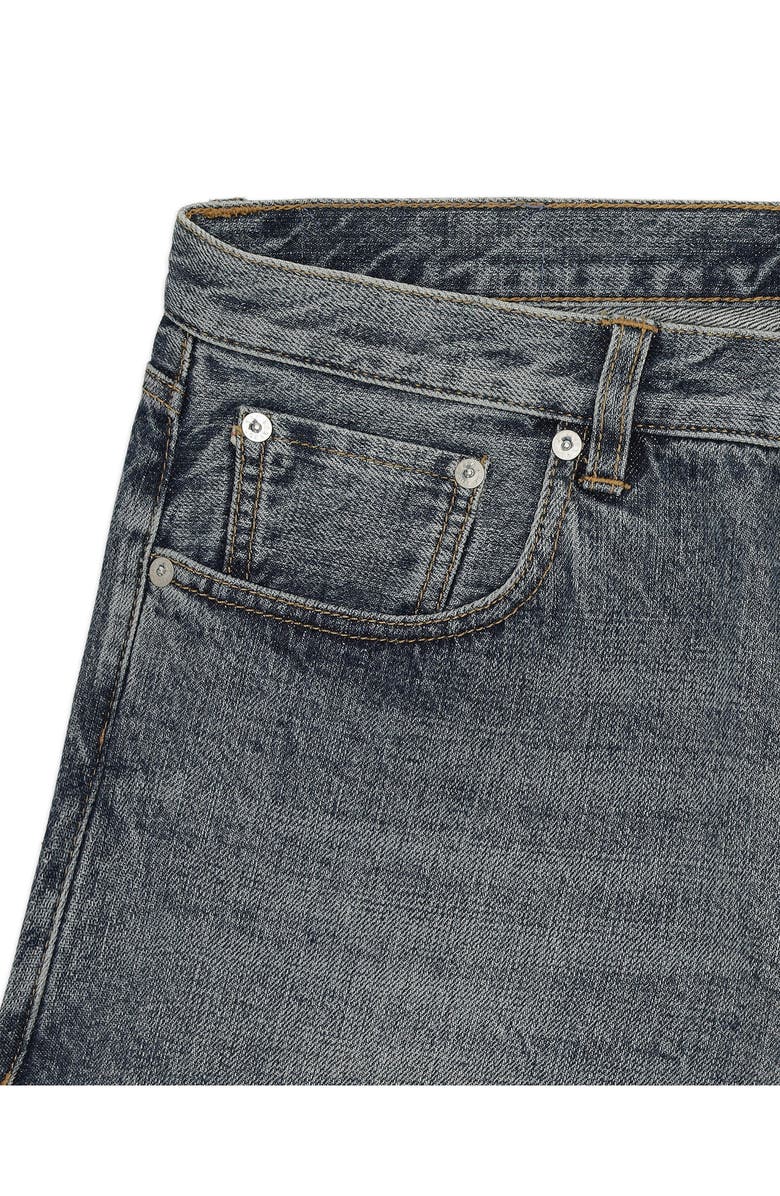 Fortela Selvedge Denim Five Pocket Jeans, Alternate, color, Stone Wash