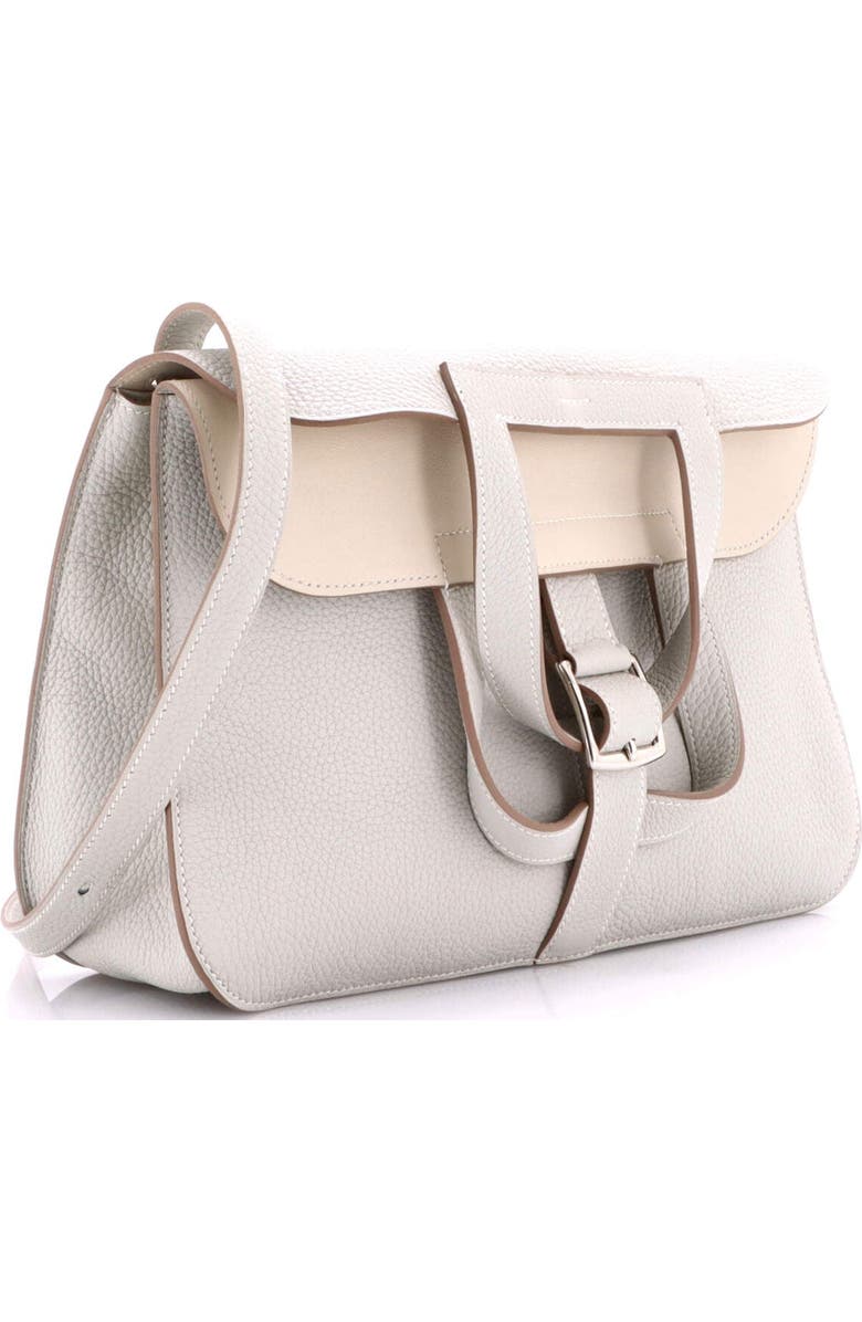 Pre-Owned Hermes Halzan Bag Clemence 31, Alternate, color, Gris Perle