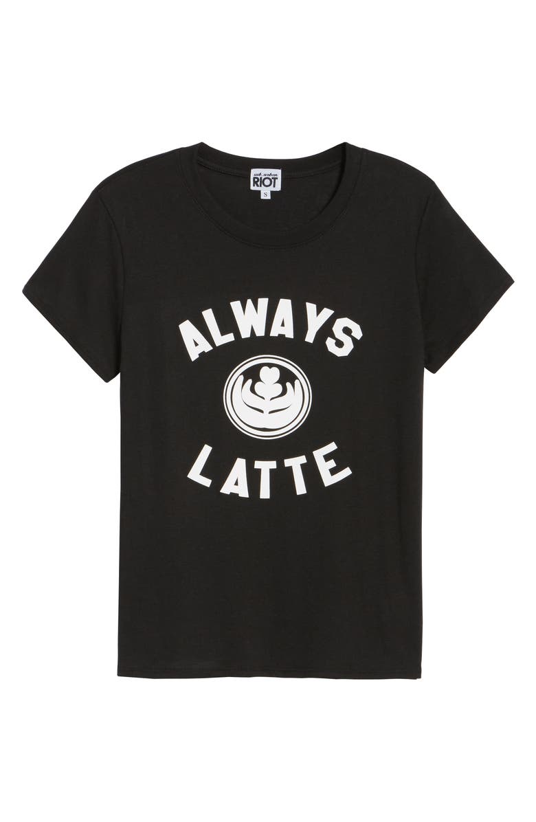 Sub_Urban Riot Always Latte Tee, Alternate, color, 