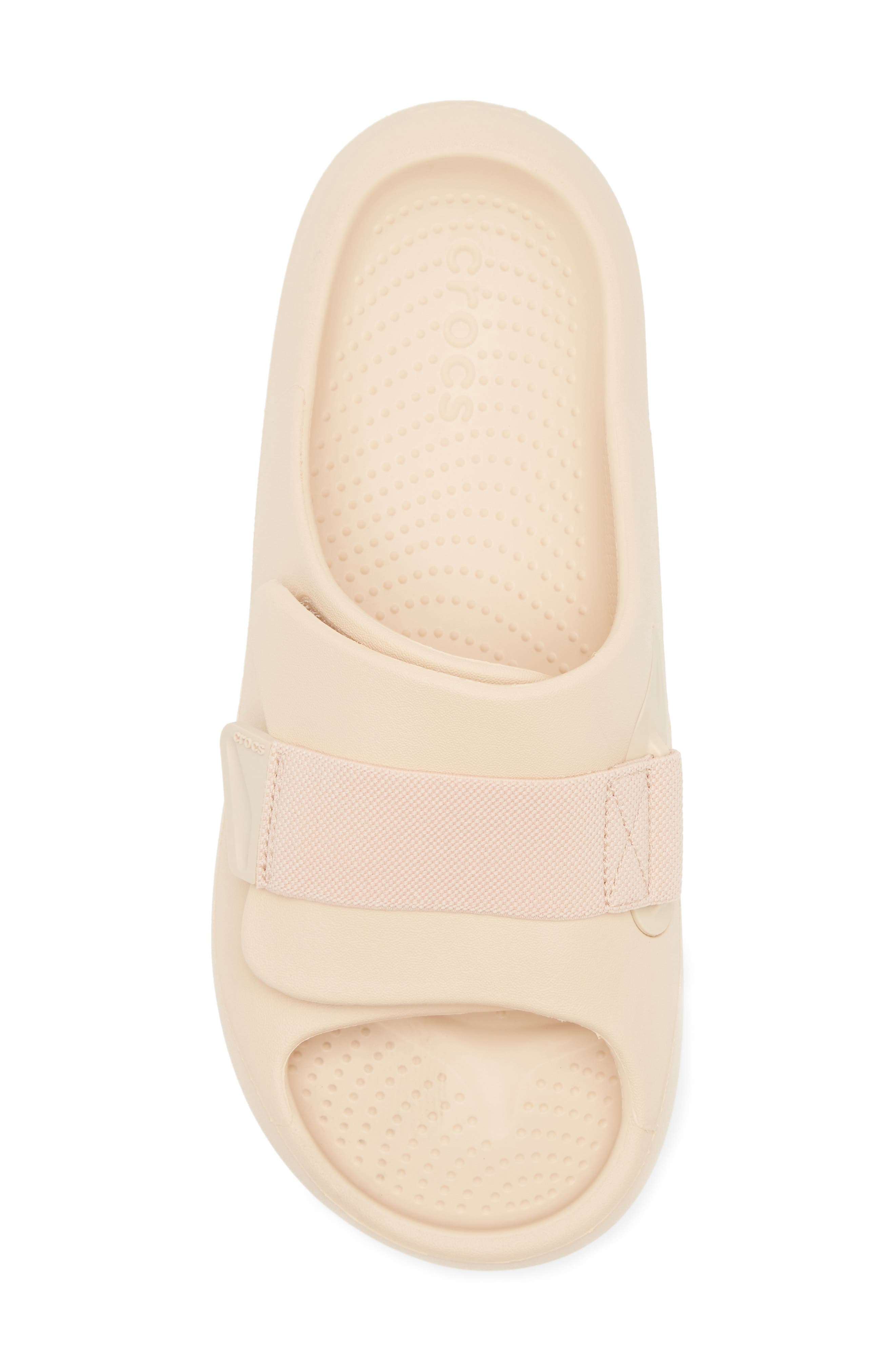 CROCS Gender Inclusive Mellow Luxe Recovery Slide Sandal, Alternate, color, 