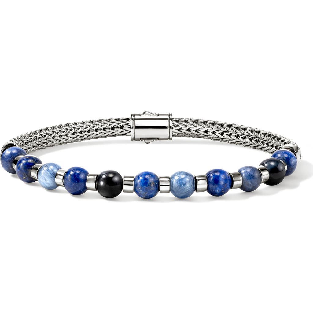 John Hardy Beaded Chain Bracelet In Metallic