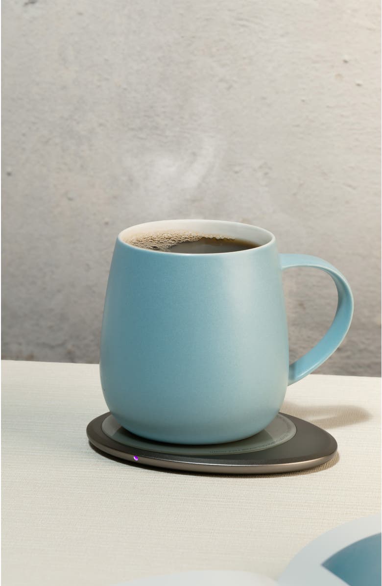 OHOM INC Ui 3 Self-heating Mug Set, Alternate, color, Moonmist Blue