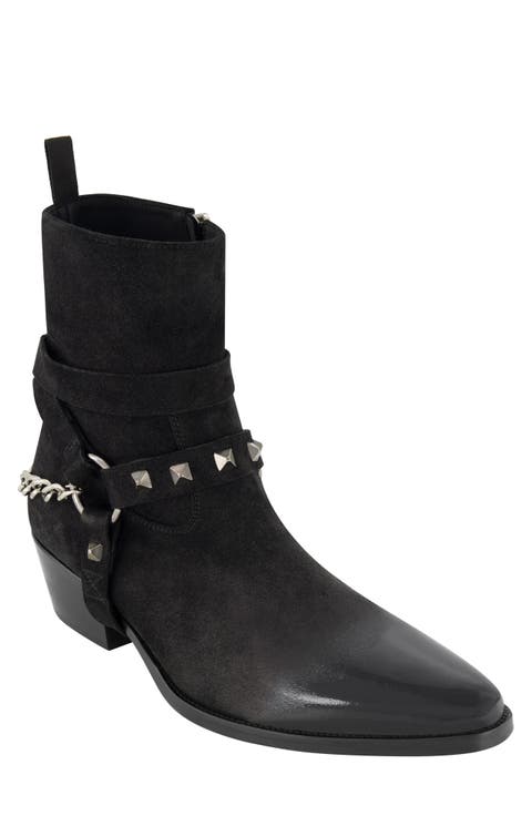 Suede Zip Boot (Men)
