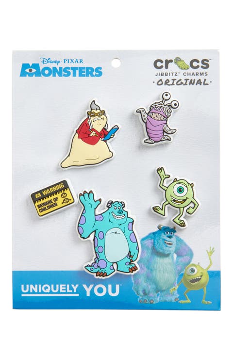 Assorted 5-Pack Disney Pixar Monsters, Inc. Jibbitz™ Shoe Charms