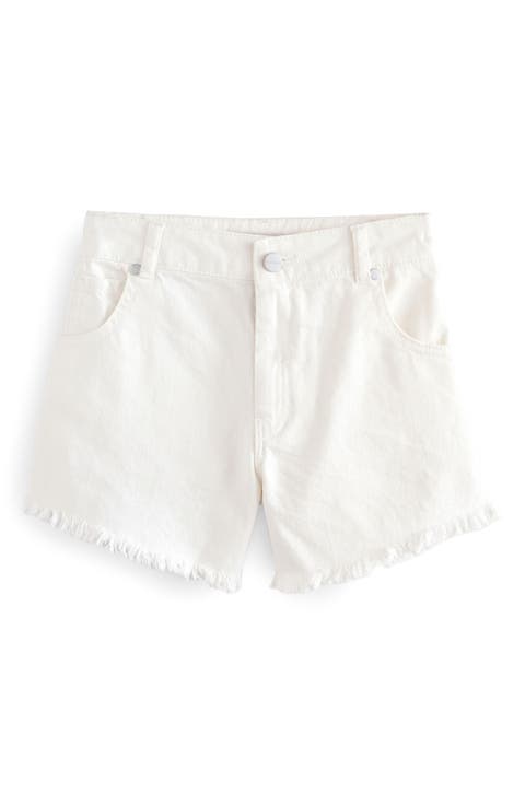 Kids' Fray Hem Cutoff Denim Shorts (Big Kid)