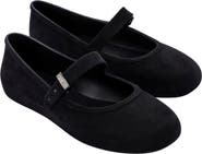 Melissa Soft Velvet Ballerina Flat