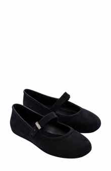 Soft Velvet Ballerina Flat