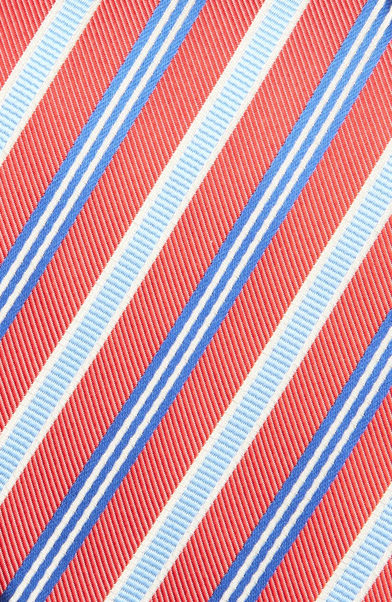 David Donahue Stripe Silk Tie, Alternate, color, 