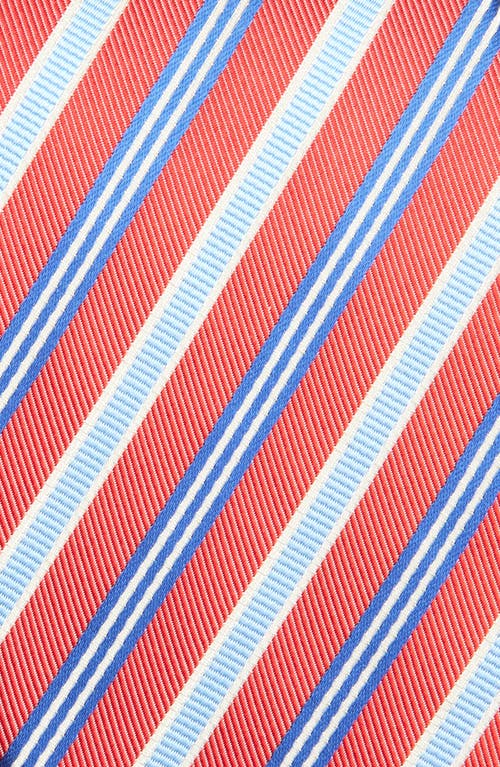 David Donahue Stripe Silk Tie
