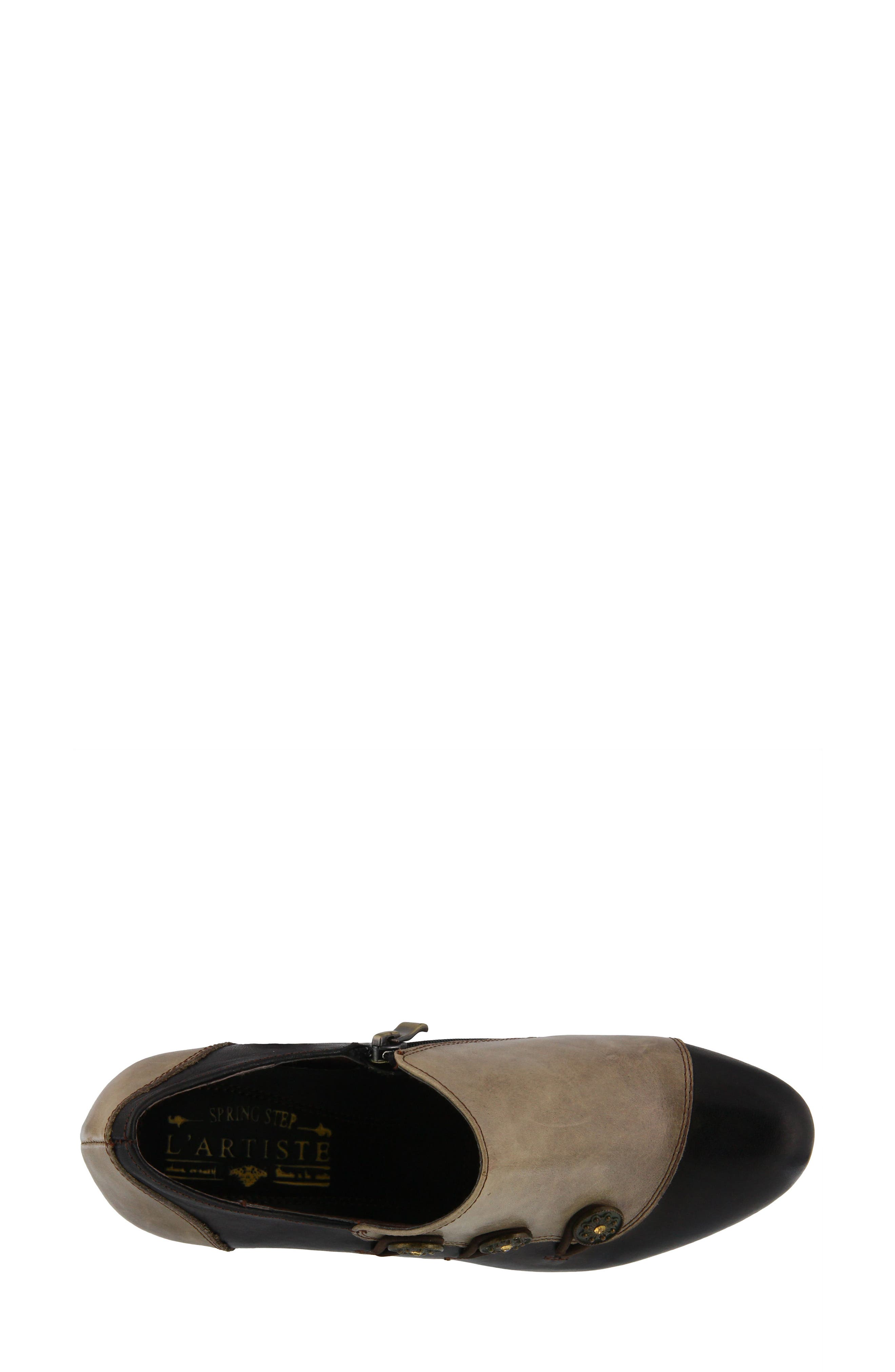 L'Artiste Greentea Pump, Alternate, color, BLACK MULTI LEATHER