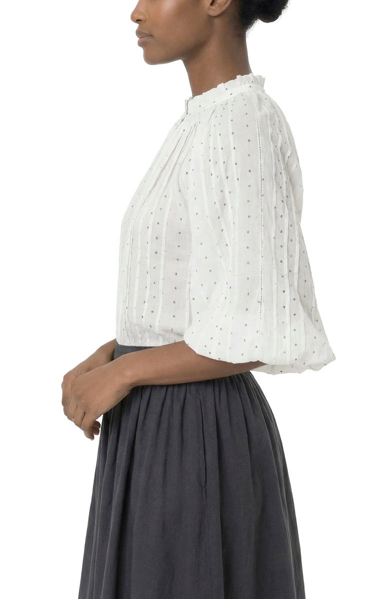 AREA STARS Maya Top, Alternate, color, White With Polka Dots