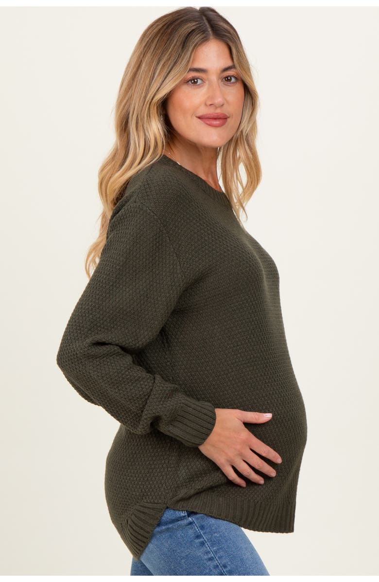 PinkBlush Knit Pullover Sweater, Alternate, color, 