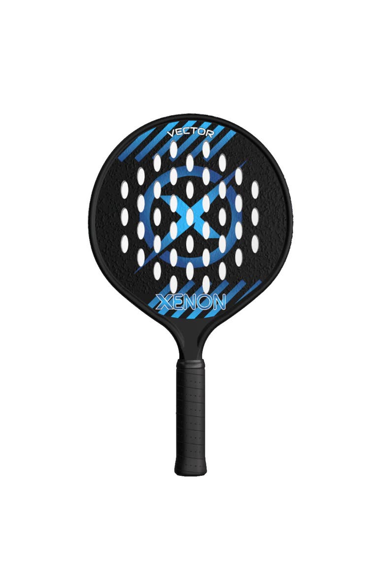Xenon Vector Spin Max V2 Platform Tennis Paddle, Main, color, Black/Blue