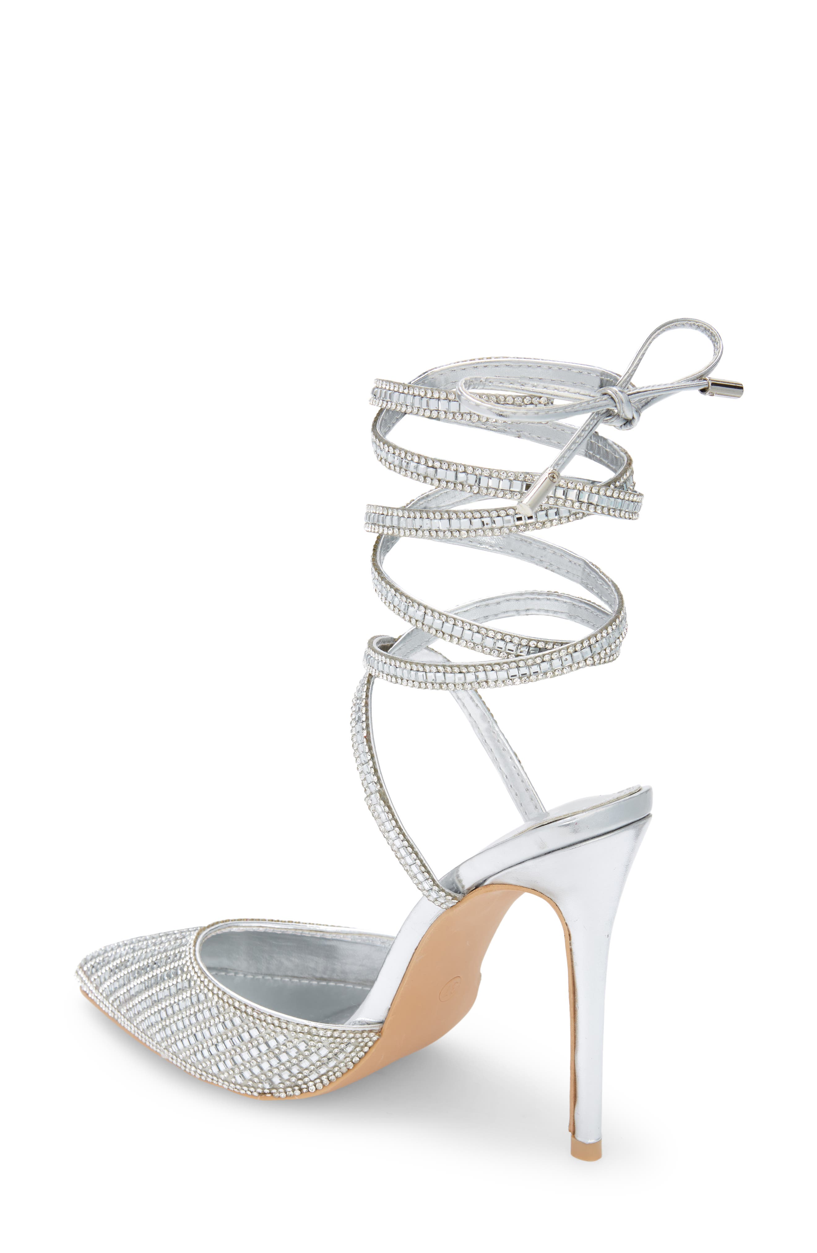 AZALEA WANG Riss Crystal Pointed Toe Pump, Alternate, color, 