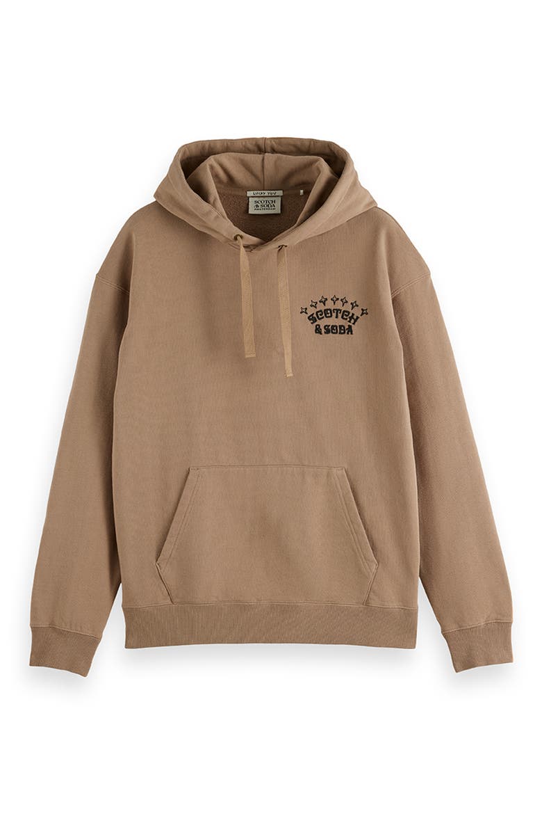 Relaxed Fit Logo Cotton Fleece Hoodie, Alternate, color, AMPHORA