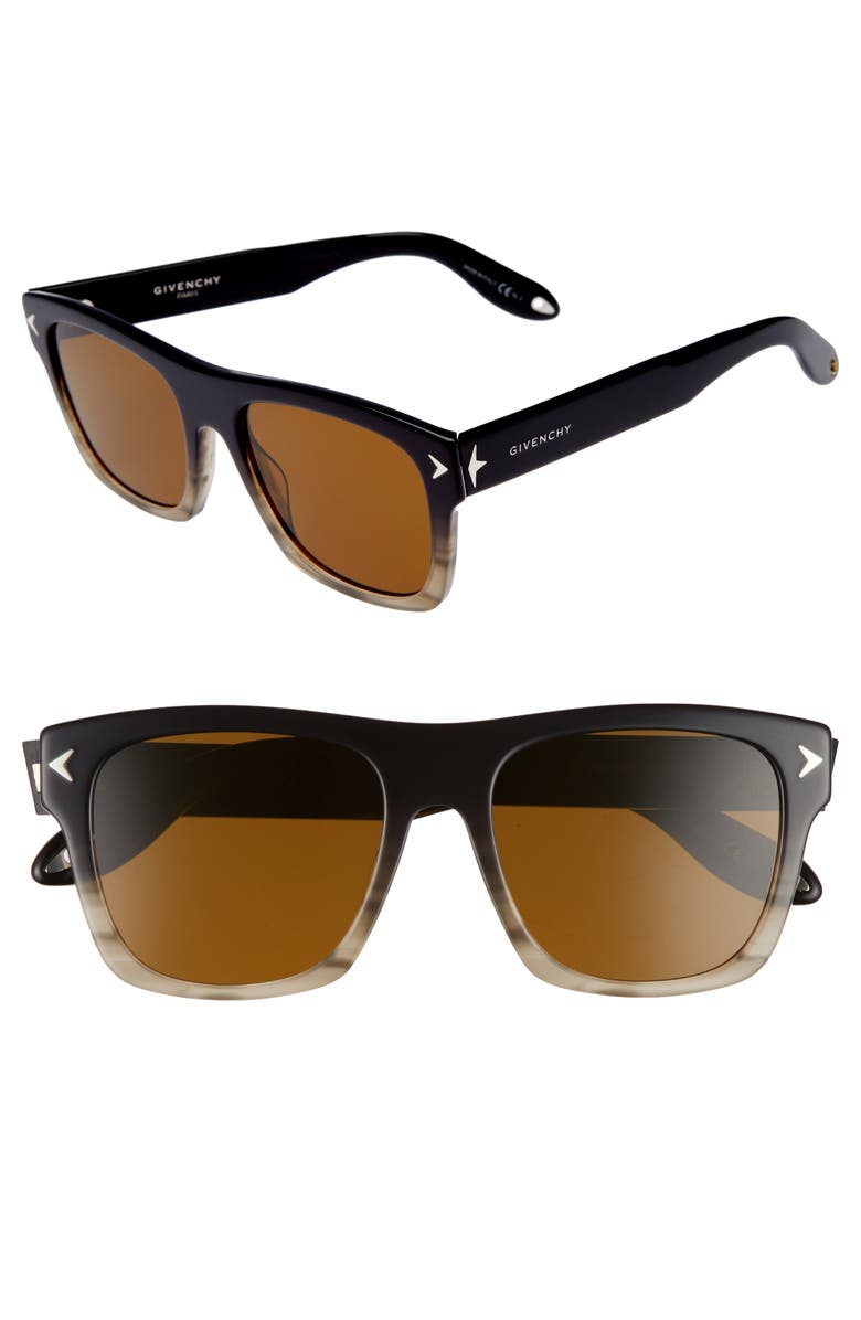 Givenchy 55mm Square Sunglasses, Main, color, 