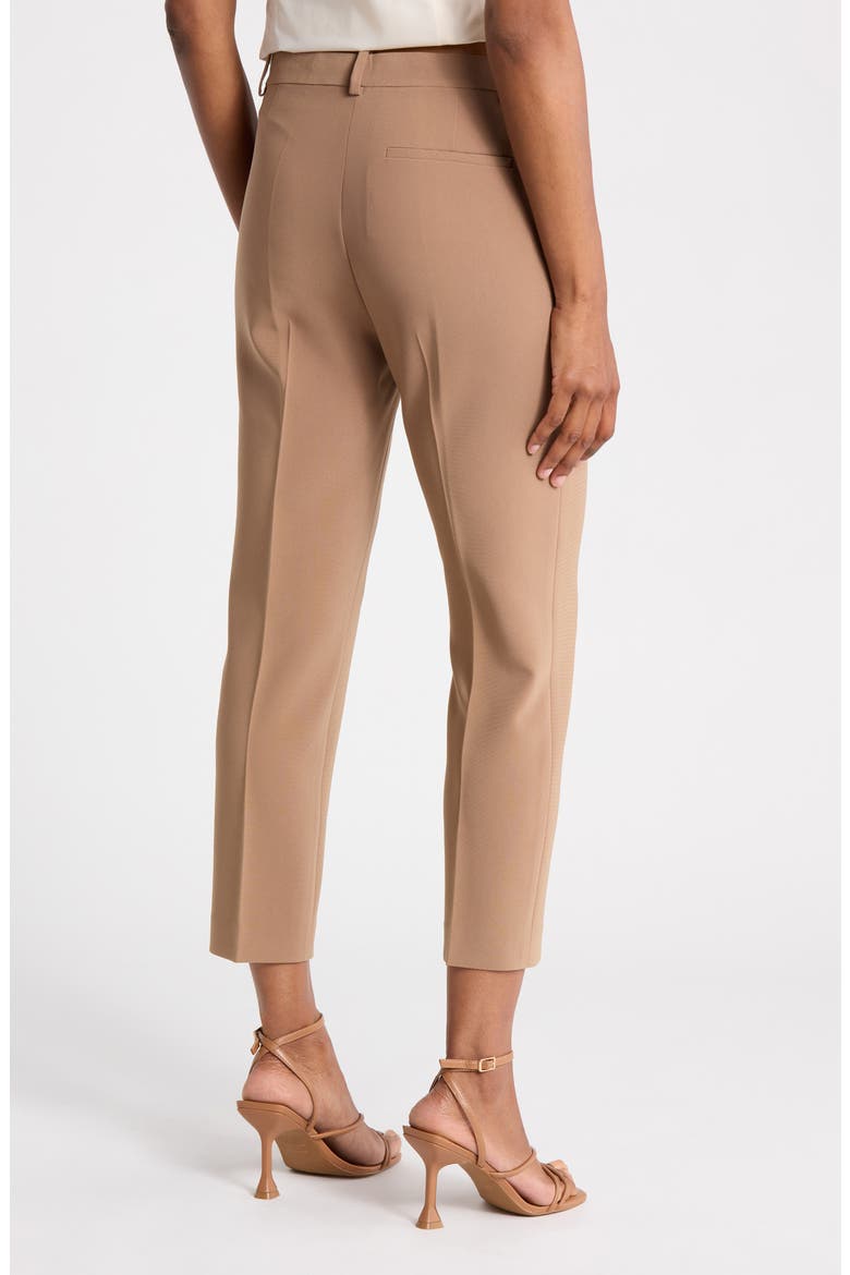 Treeca Crepe Pants, Alternate, color, TRUFFLE