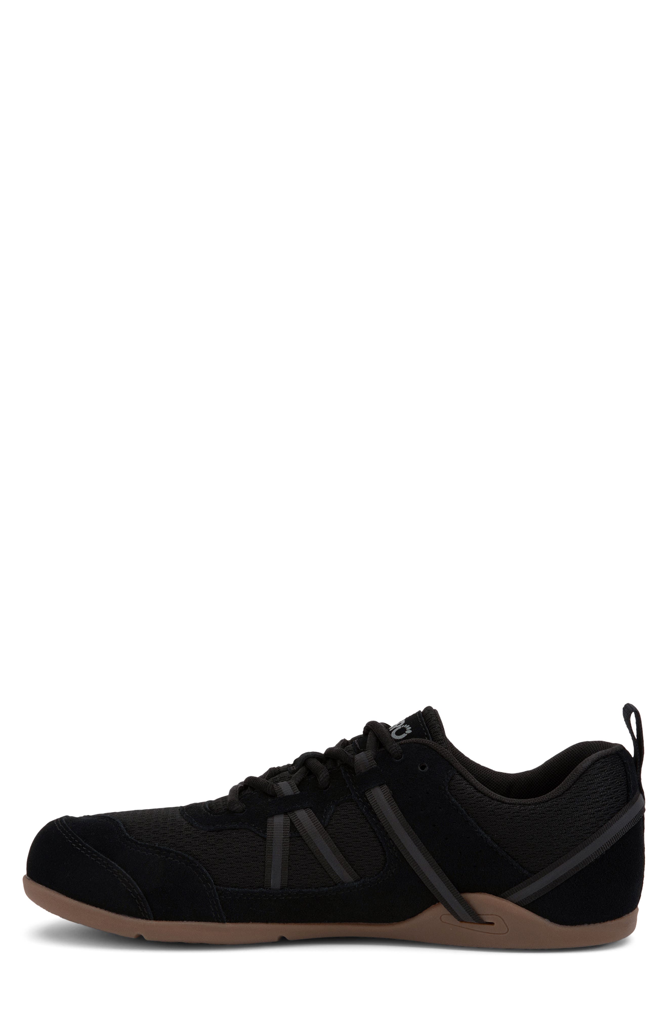 Prio Suede Running Shoe, Alternate, color, BLACK / GUM