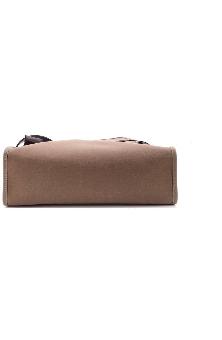 Pre-Owned Hermes Herbag Zip Leather and Toile 31, Alternate, color, Etoupe