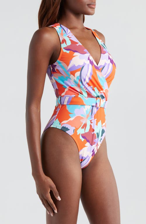 HUTCH HUTCH BELTED ONE-PIECE SWIMSUIT
