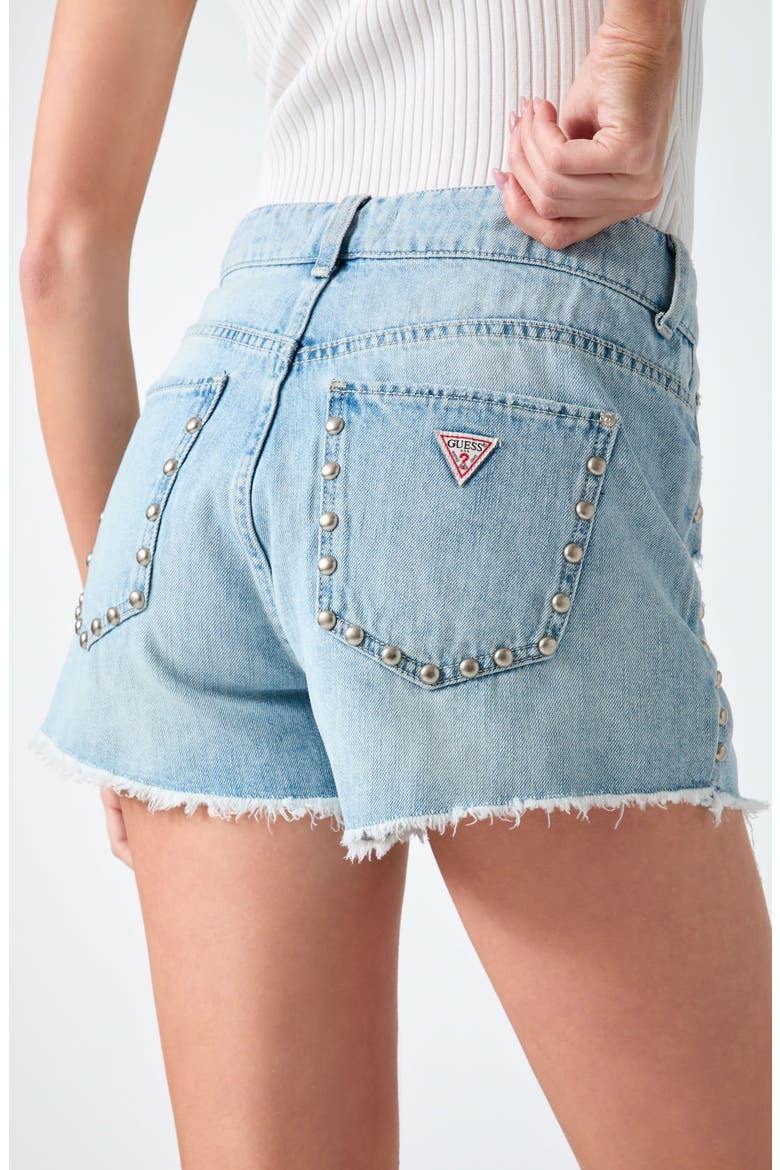 Cotton Blend Mom Shorts, Alternate, color, C0BZ-LIGHT