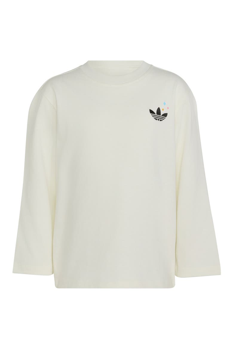 Kids' Originals Loose Long Sleeve T-Shirt, Main, color, OWHITE