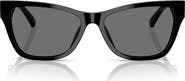 Jimmy Choo 55mm Polarized Pillow Sunglasses