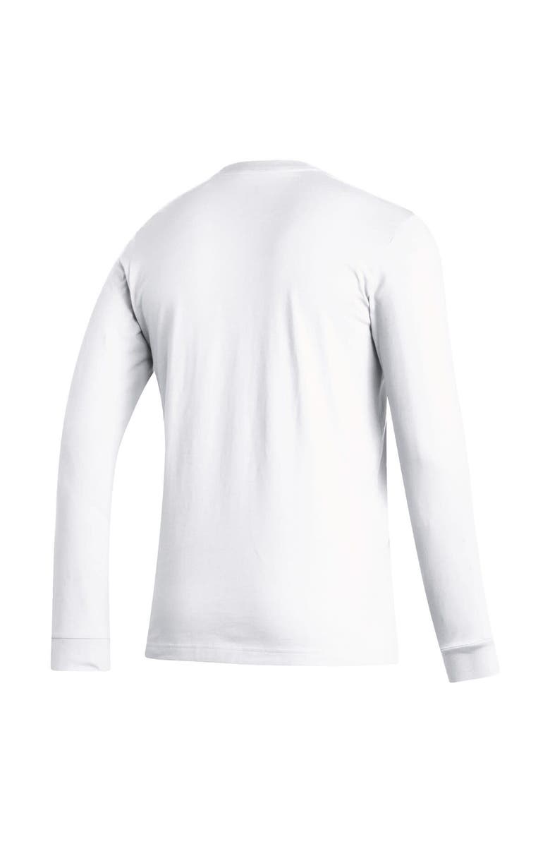 adidas Men's adidas White Louisiana Ragin' Cajuns Vault Script Creator Long Sleeve T-Shirt, Alternate, color, White