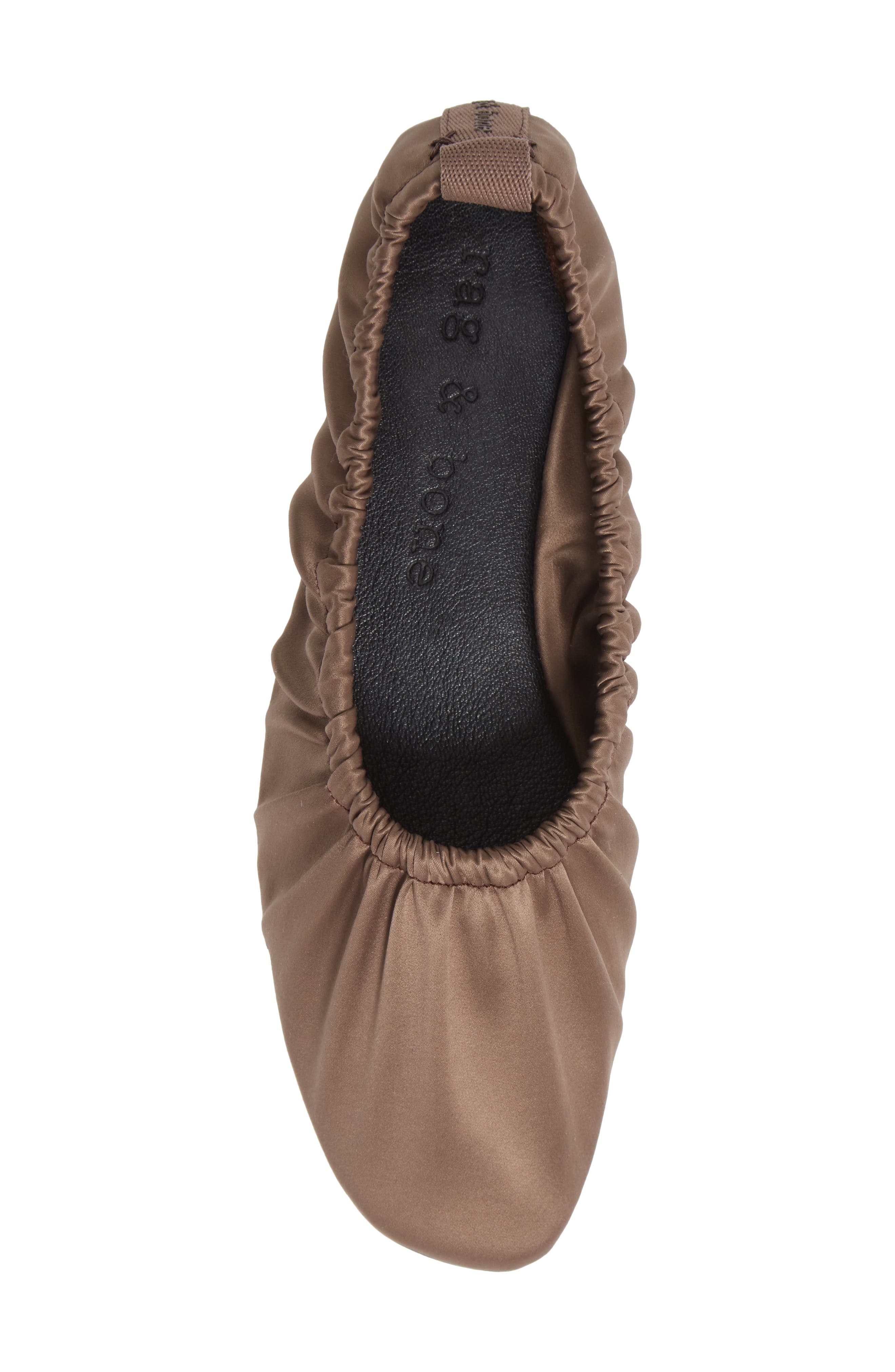Elly Ballet Flat, Alternate, color, COCOA