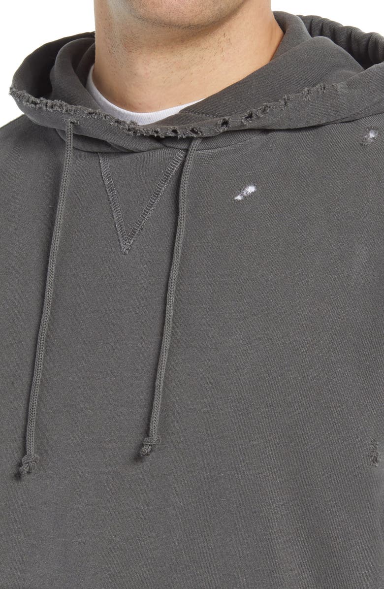 John Elliott Folsom Distressed Hoodie, Alternate, color, 