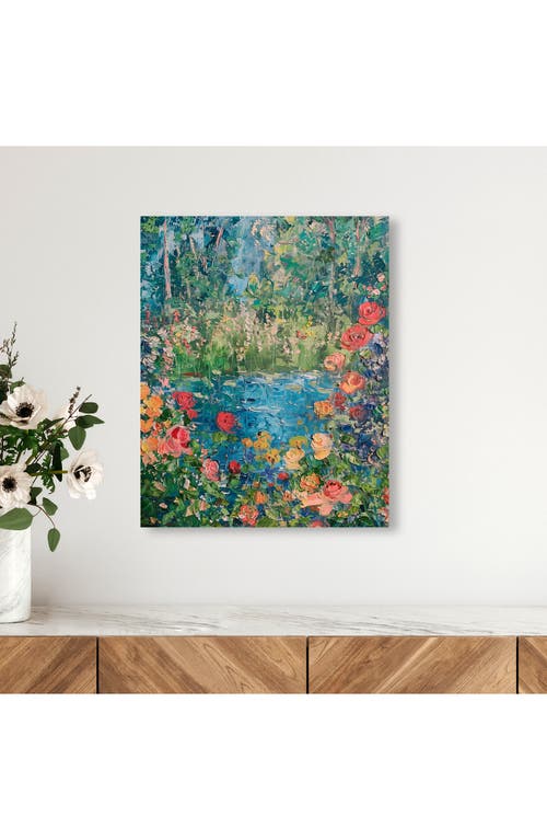Wynwood Studio Serene Escape Canvas Wall Art In Green