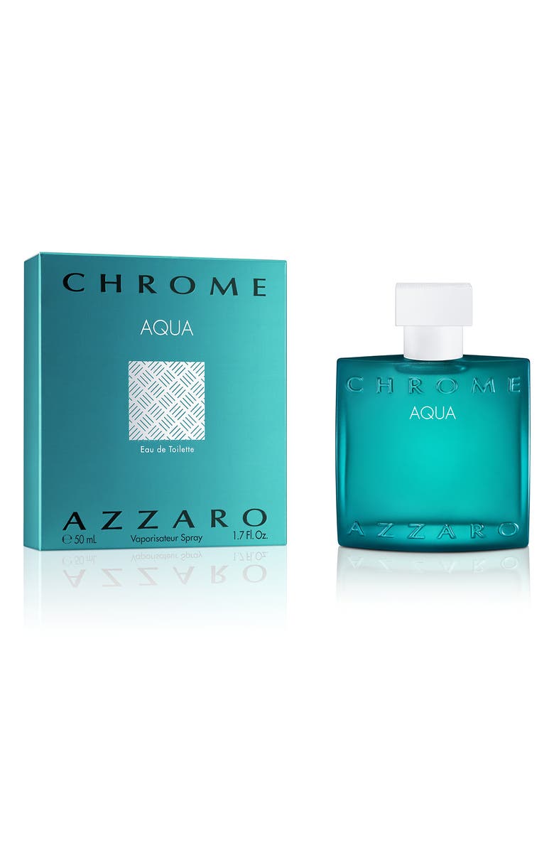 AZZARO Chrome Aqua Eau de Toilette Spray, Alternate, color, 