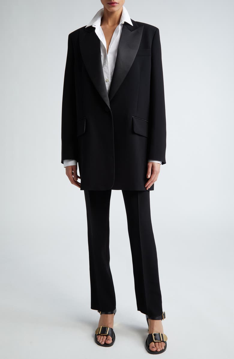 Max Mara Dyser Oversize Dinner Jacket, Alternate, color, 