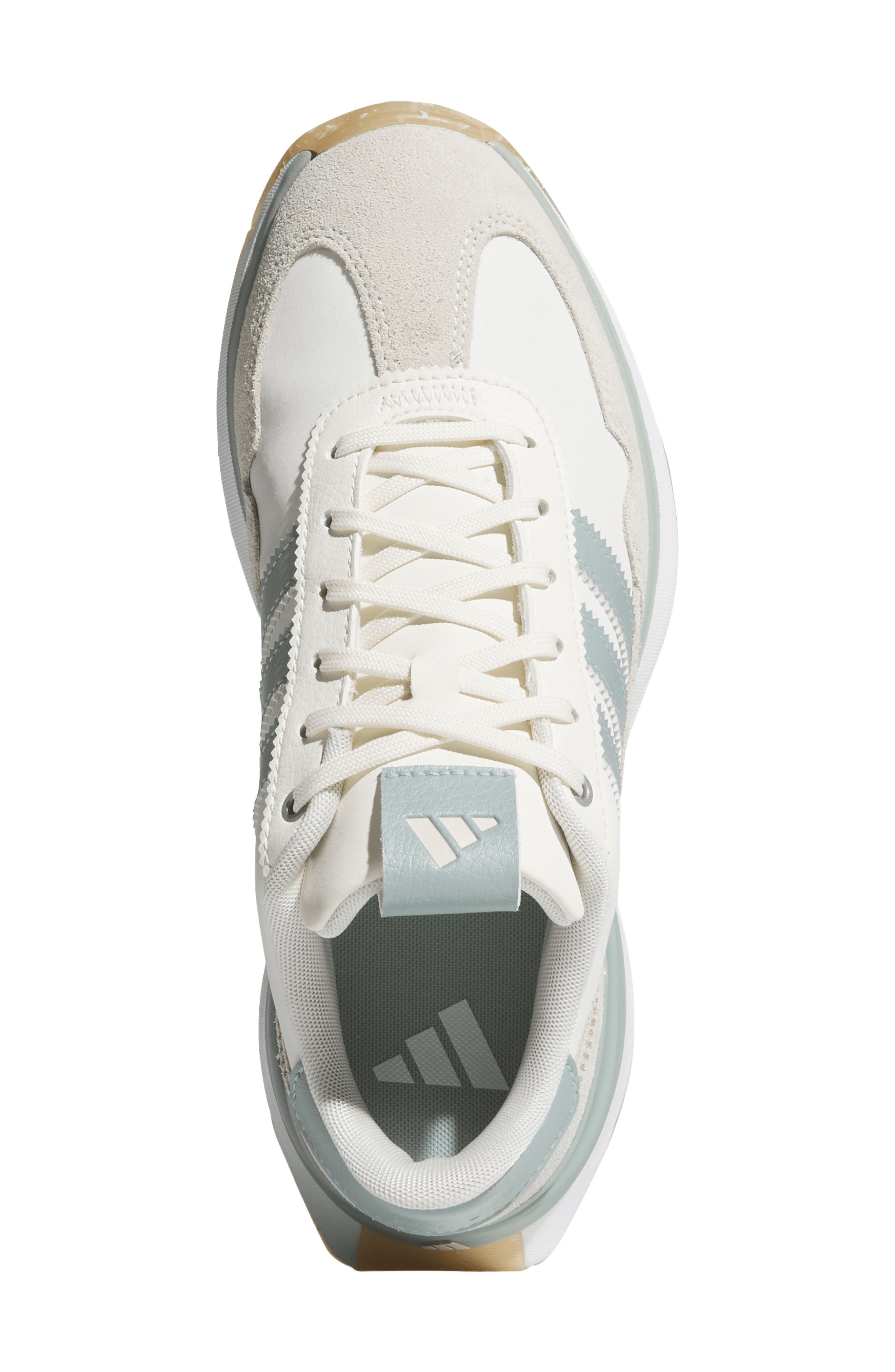 adidas S2G 26 Waterproof Spikeless Golf Shoe, Alternate, color, Off White/ Sage/ Quartz