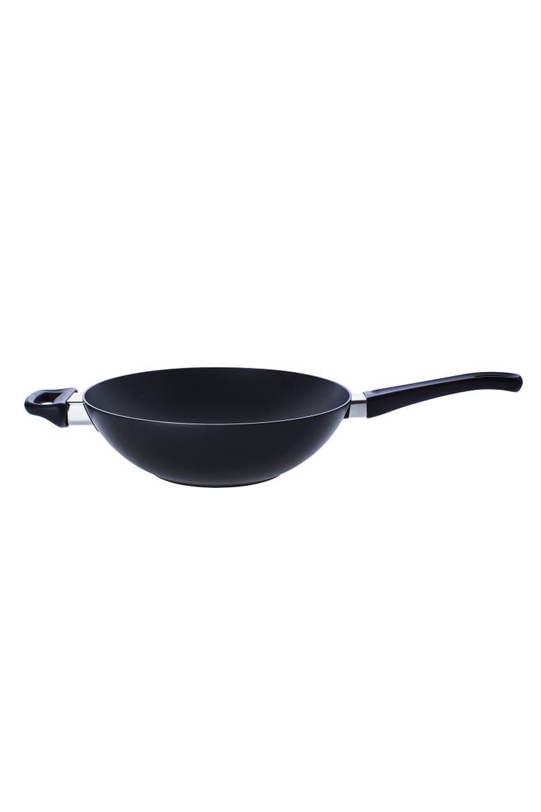 Classic 11 Inch Nonstick Stir Fry Pan, Alternate, color, Black