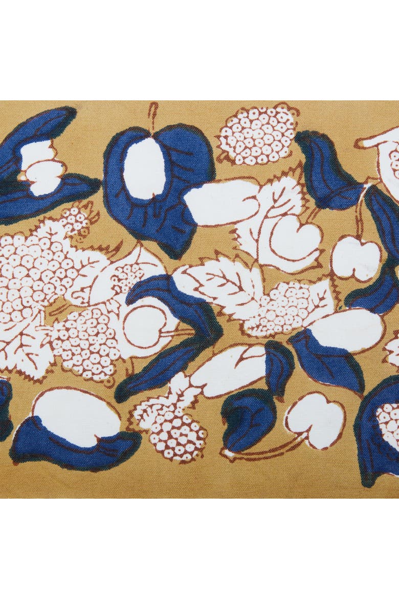 Forest Harvest Mats, Alternate, color, Mustard/Blue 15" x 18"